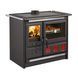 Кухонна піч на дровах La Nordica ROSA XXL 10,5 кВт (STEEL Anthracite Black) 3003730 фото 1