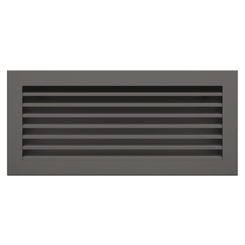 Вентиляційна решітка для каміна SAVEN Hide 17х37 (графіт) H/17/37/G фото