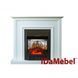 Камінокомплект IDaMebel Adele Royal Flame Majestic Black з обігрівом (білий)