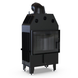 Стальная каминная топка DEFRO HOME INTRA SM MINI 10 кВт (черный шамот) KOM-PR-SM-MINI-black clam фото 1