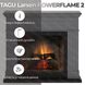 Каминокомплект Tagu LARSEN PowerFlame 2 с обогревом (серый) FM462-GR3 фото 8