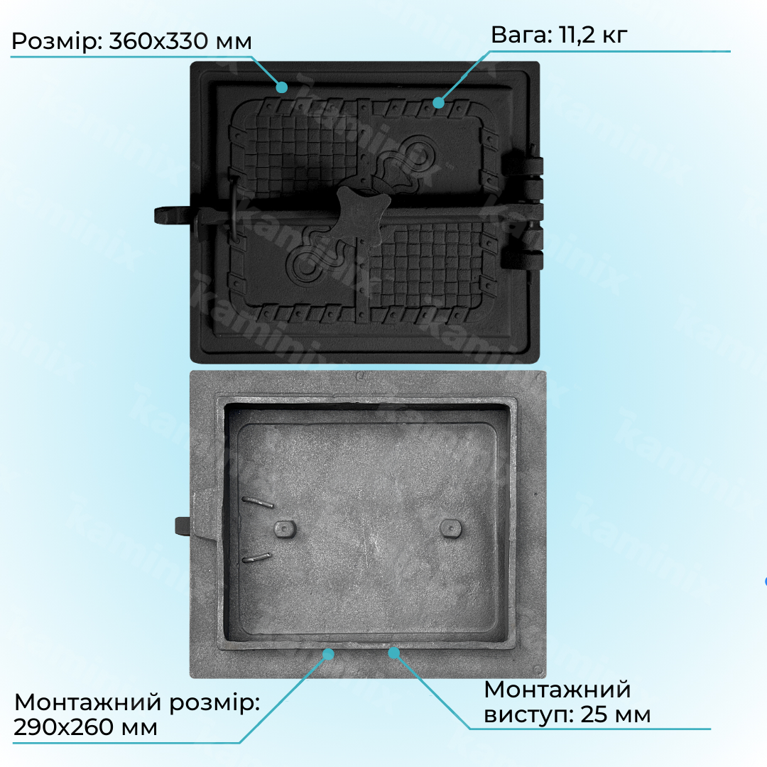 Переваги дверцят Булат
