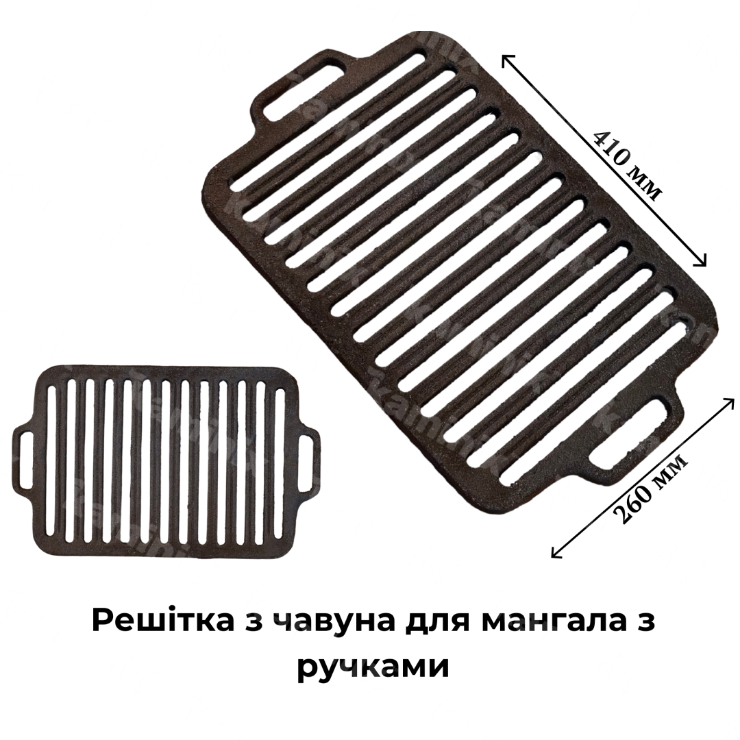 Переваги чавунної решітки