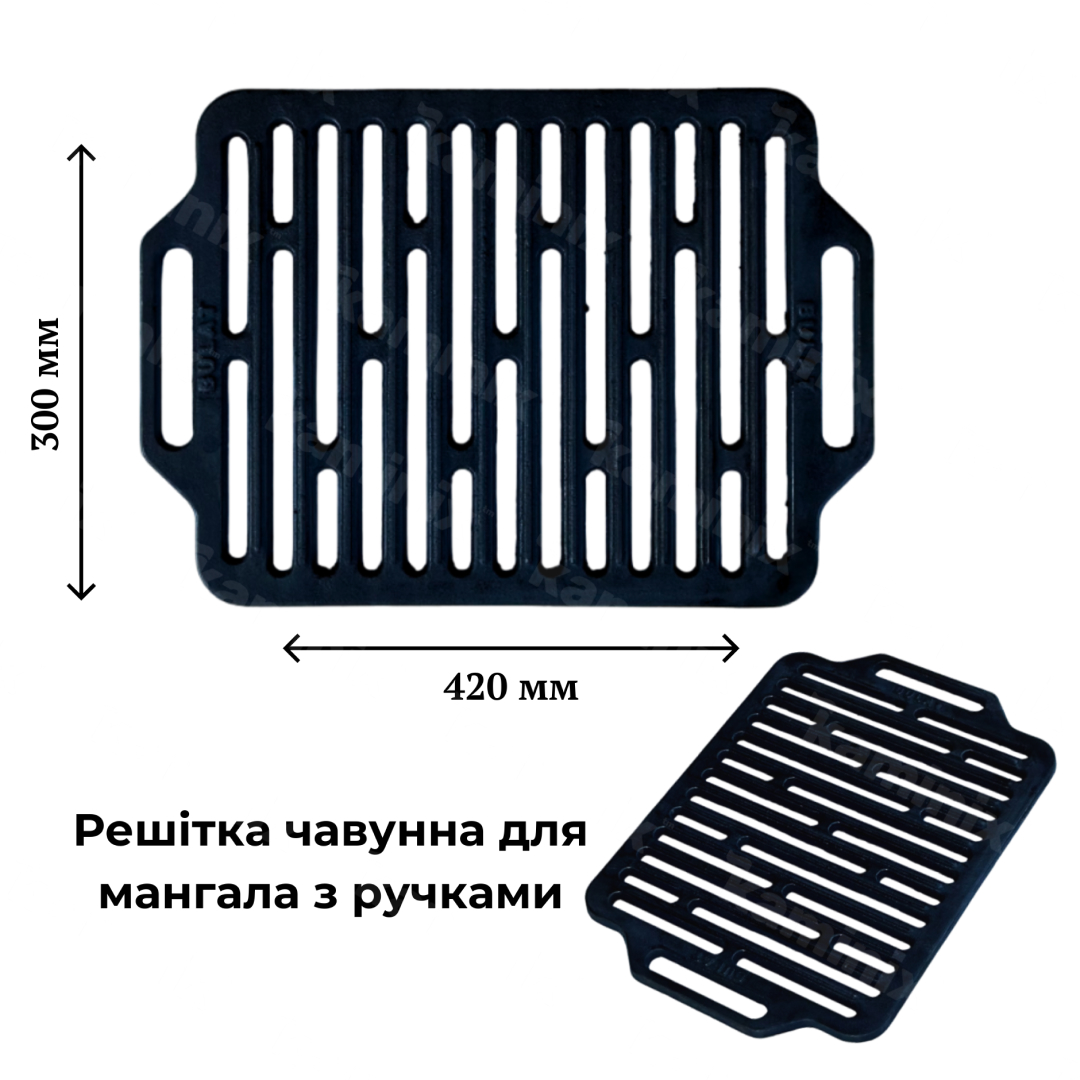 Переваги чавунної решітки
