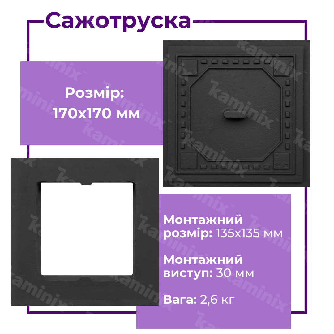 Применение чугунной сажотрусски Булат